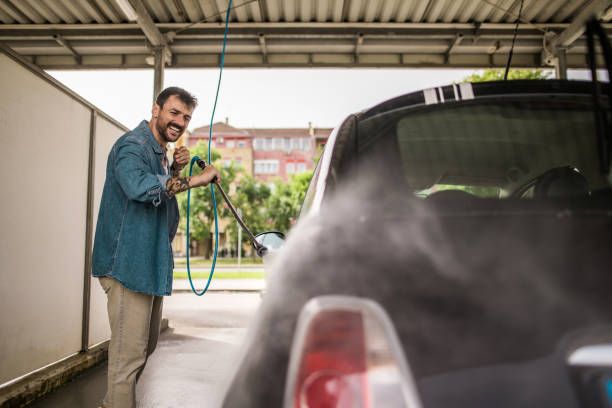 Garage Pressure Washing in Lake Hallie, WI